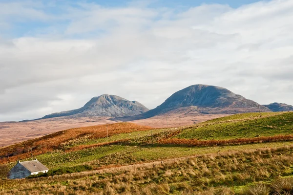 Landkarten Der Jura Berge Auf Der Insel Jura Schottland — Stockfoto
