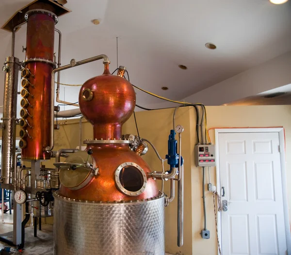 Destilaria de rum — Fotografia de Stock