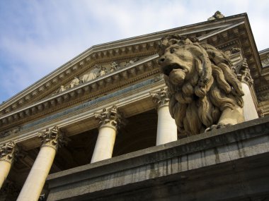 The Stock Exchange in Brussels clipart