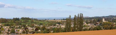 Panorama on Chipping Camden clipart