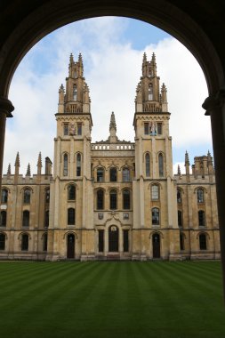 All Souls College in Oxford clipart