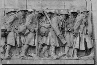 Great War memorial in Lille clipart