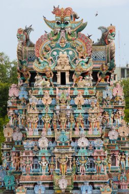 Meenakshi Amman Temple in Madurai, India clipart