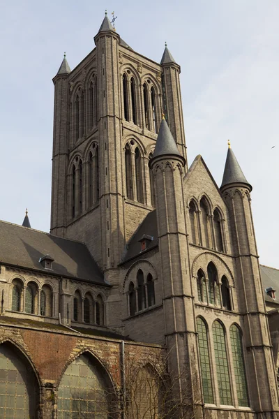 Kirche der Heiligen Nikolaus, ghent — Stockfoto