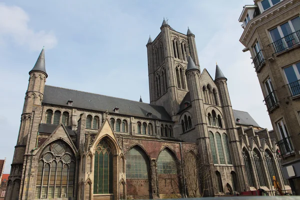 Sint-Nicolaaskerk, Gent — Stockfoto