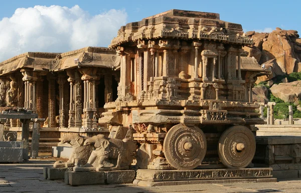 Templo de Vittala en Hampi — Foto de Stock