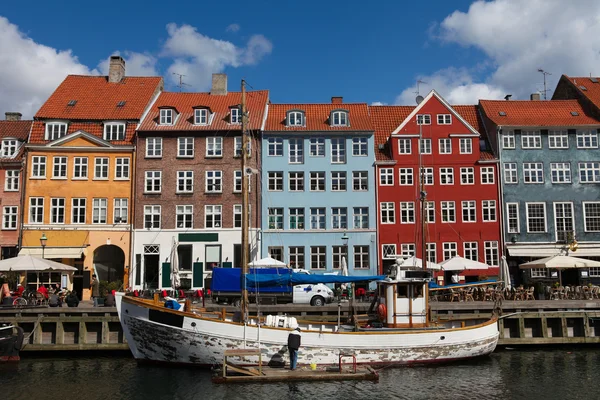 코펜하겐에서 nyhavn — 스톡 사진