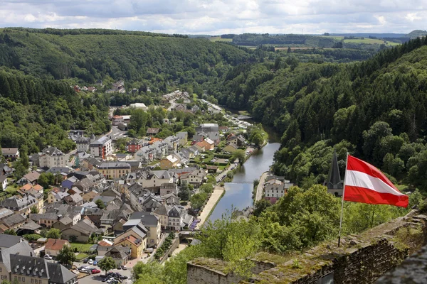 Vianden Luxemburgban — Stock Fotó