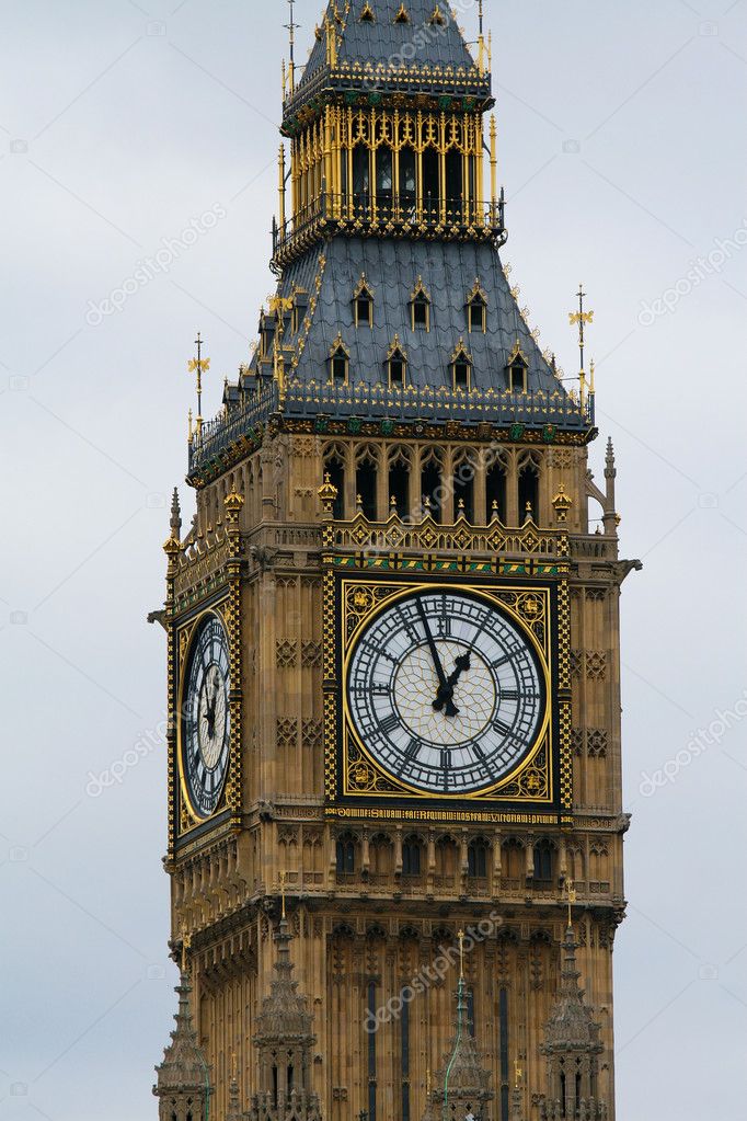 Close Up Of Big Ben In London, England — Stock Photo © Jorisvo #4185896