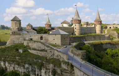 Castle of Kamyanets-Podilsky clipart