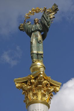 Indepence monument in Kiev clipart