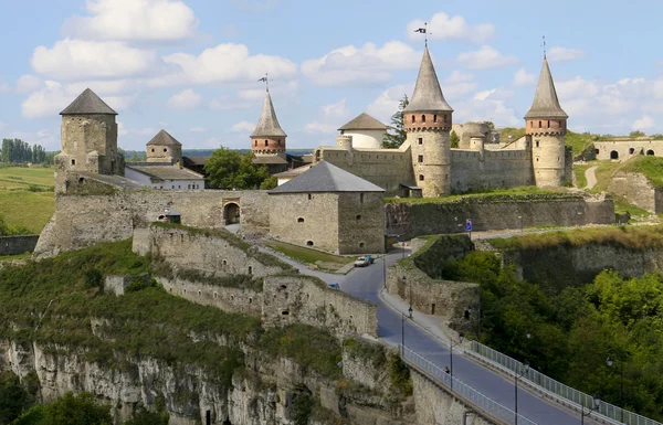 Castelo de Kamyanets-Podilsky — Fotografia de Stock