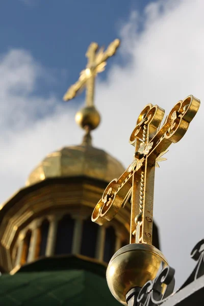 圣索菲亚大教堂，基辅上交叉 — 图库照片