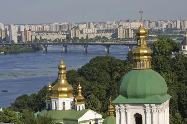 Vue aérienne sur Kiev — Photo