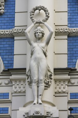 Jugendstil in Riga clipart