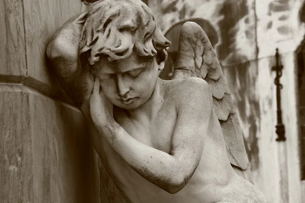 Smutek anděl — Stock fotografie