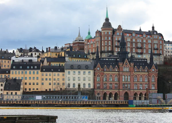 Вид на Стокгольм — стоковое фото