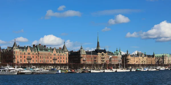 Vista Desde Vista Sobre Strandvagen Estocolmo — Foto de Stock