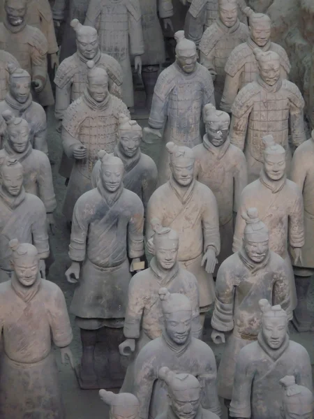 Terracotta army xian, Çin — Stok fotoğraf