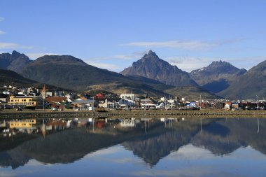 Ushuaia, Tierra del Fuego, Argentina clipart