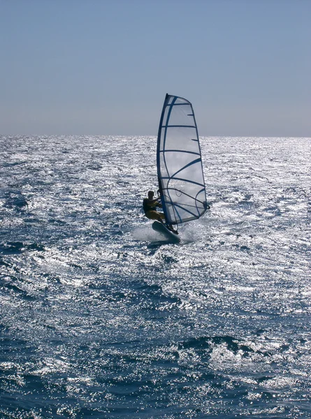 Windsurfista — Foto Stock