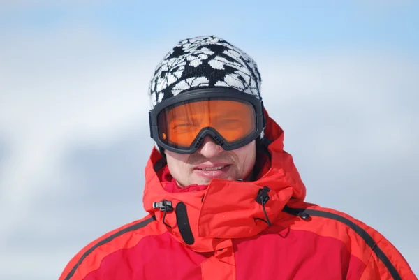 Snowboarder Goggles — Stock Photo, Image