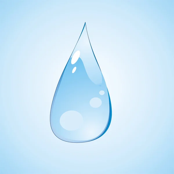 Vattendroppar och droplet-filer — Stock vektor