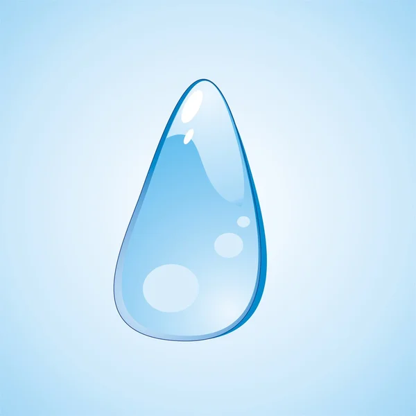 Kapky Vody Dropletu — Stockový vektor