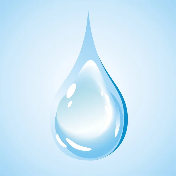 Krople Wody Pomocą Dropletów — Wektor stockowy