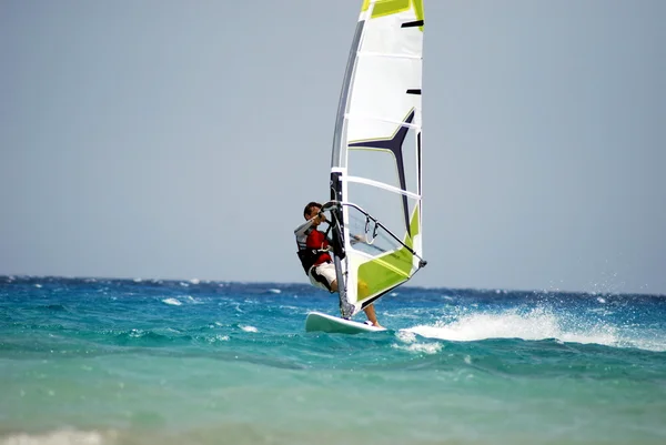 Windsurfen Beweging — Stockfoto