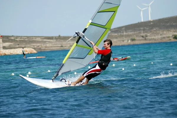 Windsurfing Move — Stock Photo, Image