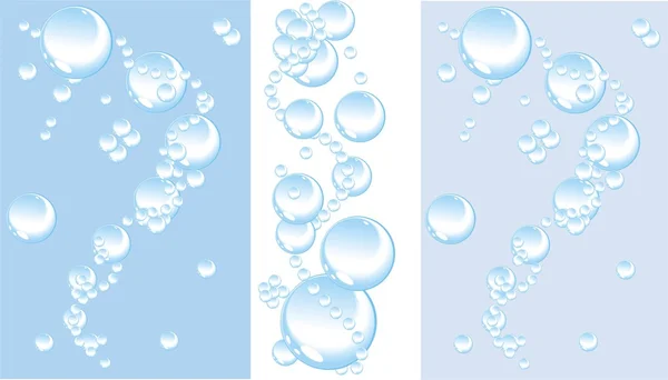 Bubblor Bakgrund — Stock vektor