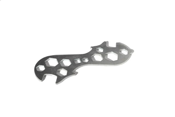 Stock image Bike repair wrench, isolated on white background