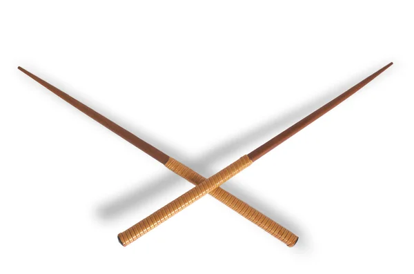 stock image Chopsticks isolated on white