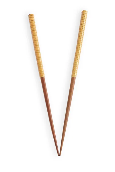 Chopsticks isolados em branco — Fotografia de Stock