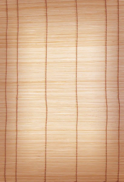 Fundo de esteiras de bambu marrom e textura — Fotografia de Stock