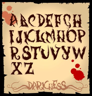 Scary letters