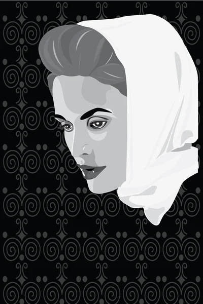 La mujer. — Vector de stock