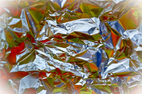 Φύλλο αλουμινίου, λαμπερό, μετάλλων, μεταλλικό, υλικό, αλουμίνιο, υπόβαθρα, r — Φωτογραφία Αρχείου