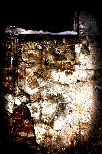 Wand; Ziegel; schmutzig; Hintergründe; alt; texturiert — Stockfoto