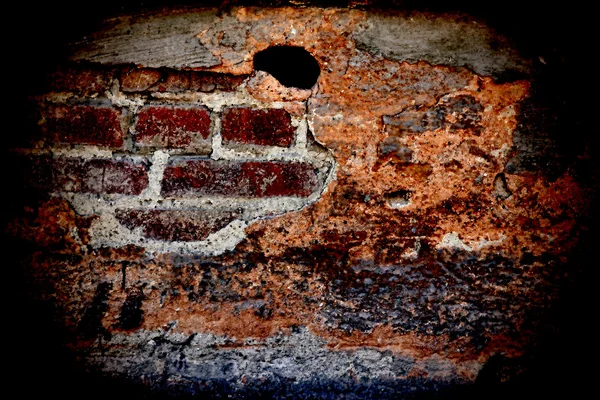 Wall; brick; dirty; backgrounds; old; textured — Stock Photo, Image