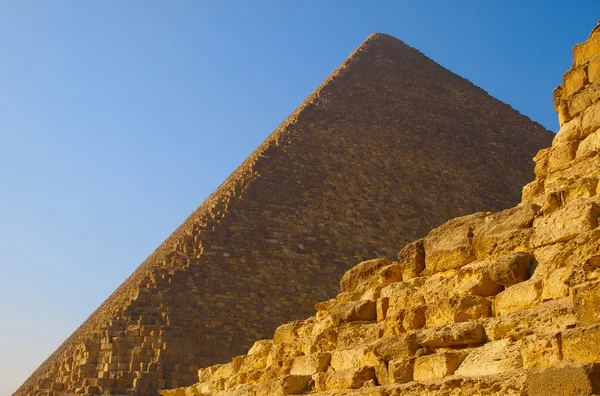 Ruinen der Cheops-Pyramide — Stockfoto