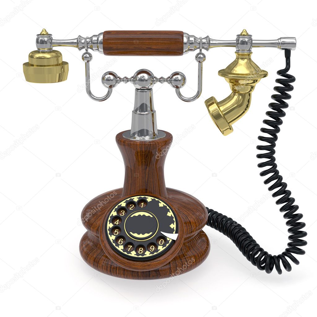 Old style telephone — Stock Photo © LostINtrancE #4907080