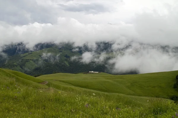 stock image Farm in the mountain.