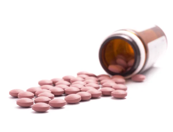 Olika läkemedel tabletterna — Stockfoto