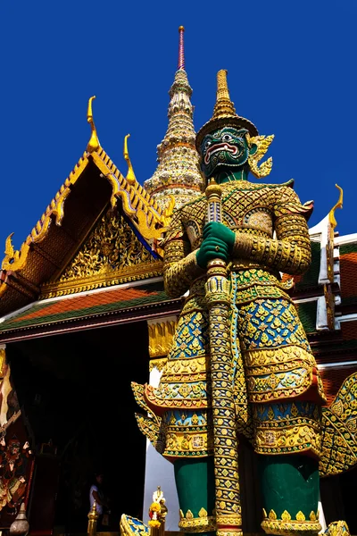 Jätte väktare på royal palace, bangkok Stockbild