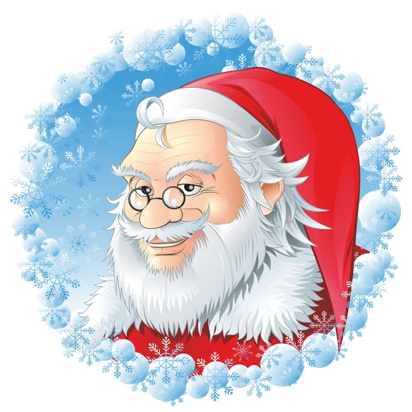 Santa Logo — Stockový vektor