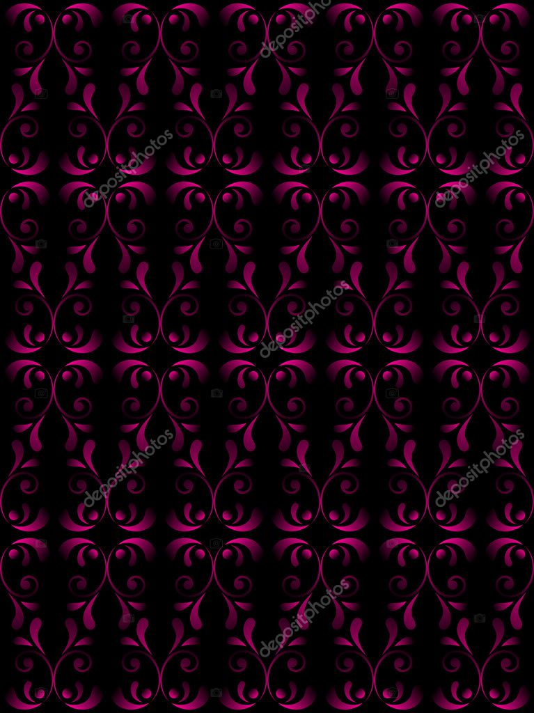 Black Pink Wallpaper Stock Vector J Shoo 4231414