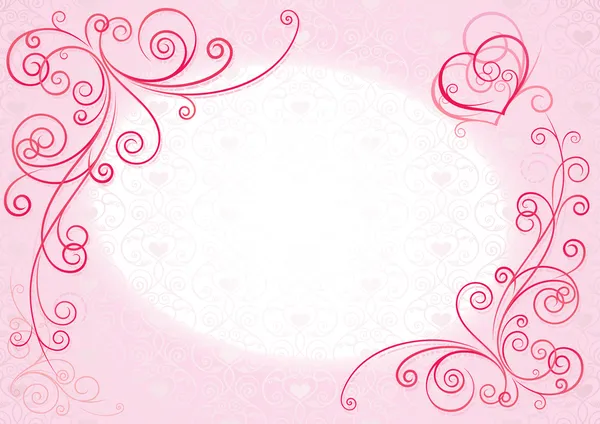粉红色背景 — 图库矢量图片