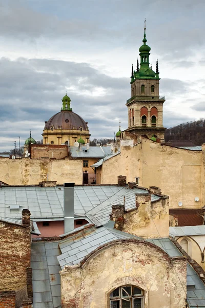 Staden Lviv, Ukraina — Stockfoto